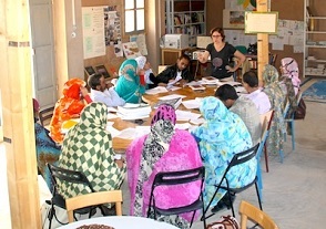 Bublisher formando a saharauis para la gestión de las bibliotecas